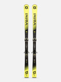 Völkl Racetiger SC Yellow Slalom Carver Ski inklusive vMotion Bindung Vorderseite